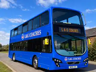 L&G Coaches double-deck bus